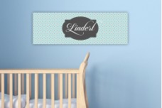 Retro patroon geruit blauw Retro patroon geruit blauw